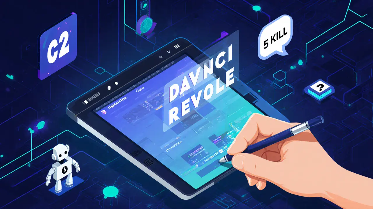 Монтаж хайлайта: рука редактирует ролик, вокруг — элементы статистики и ИИ-помощник.