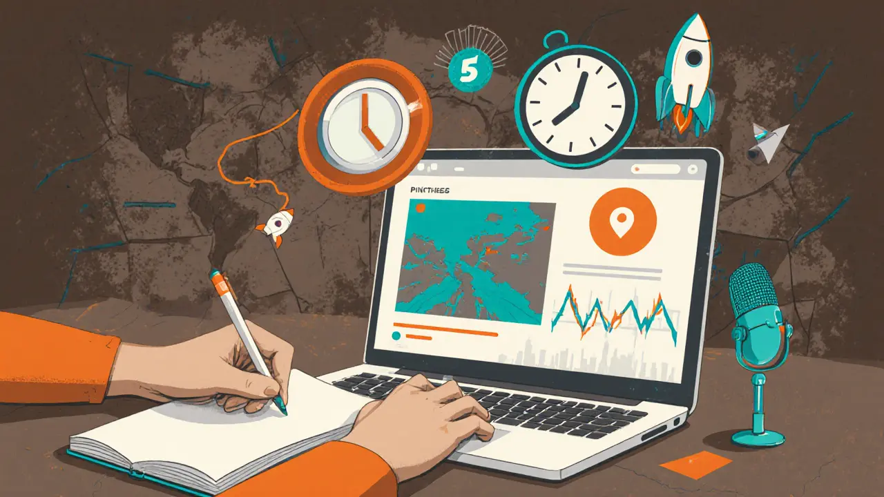 Рука записывает выводы после матча, вокруг — символы анализа и прогресса, в стиле польского плаката.