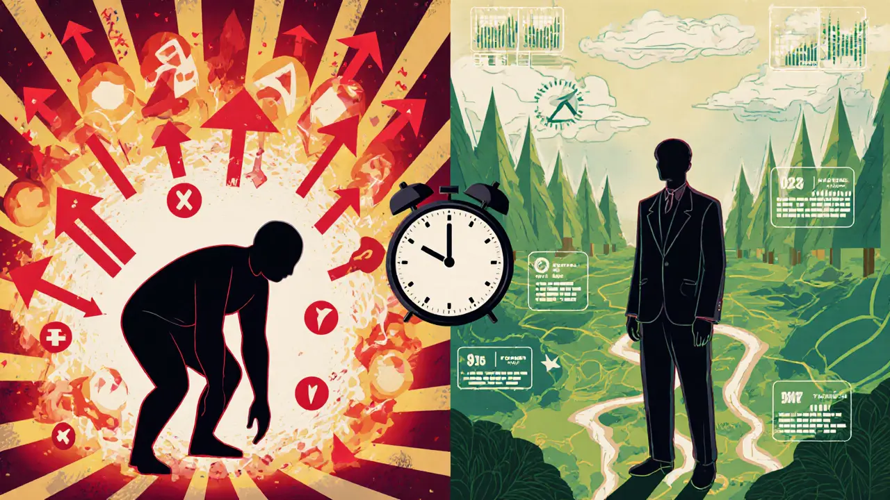 Сравнение игрока до и после анализа реплеев: хаос против стратегии.