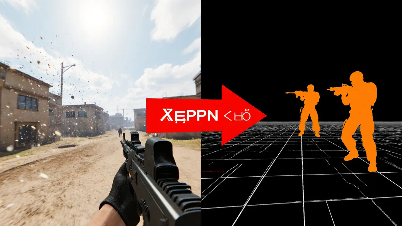 Сравнение низкого и высокого FPS в CS2: размытый бой против чёткого прицеливания.