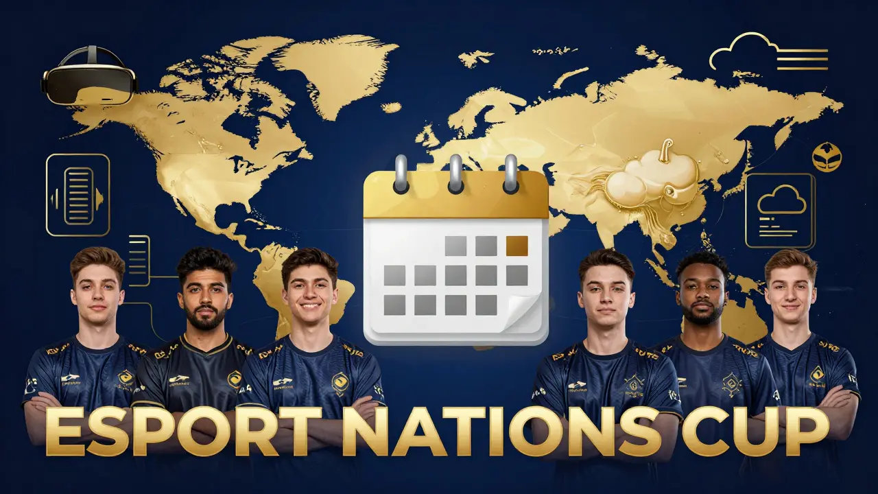 Турнир Esports Nations Cup в Эр-Рияде с международными командами и технологиями