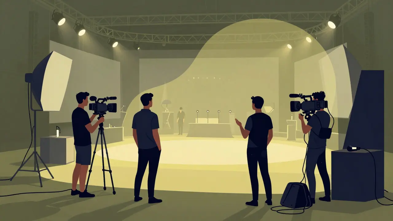 Операторы создают трансляцию киберспортивного события