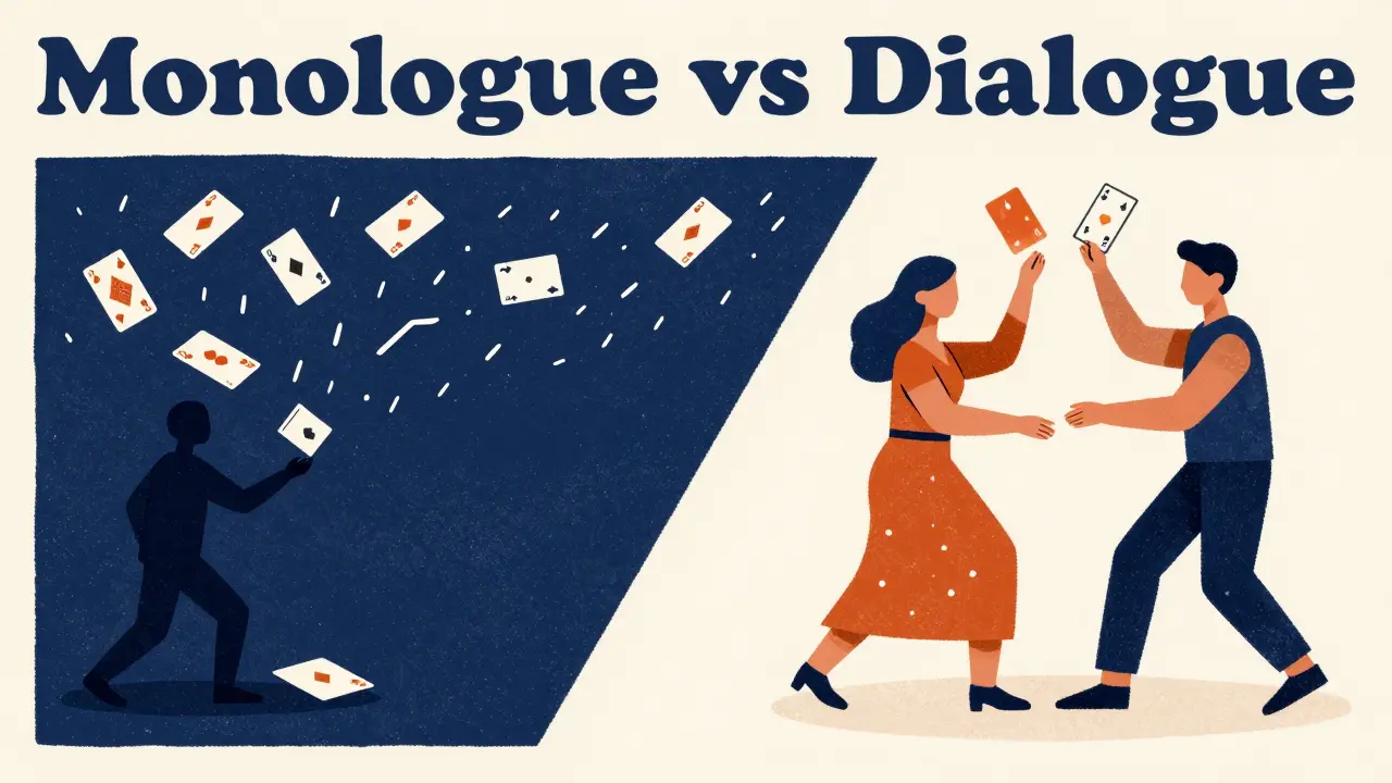 Абстрактное изображение двух разных подходов к игровому процессу в ККИ