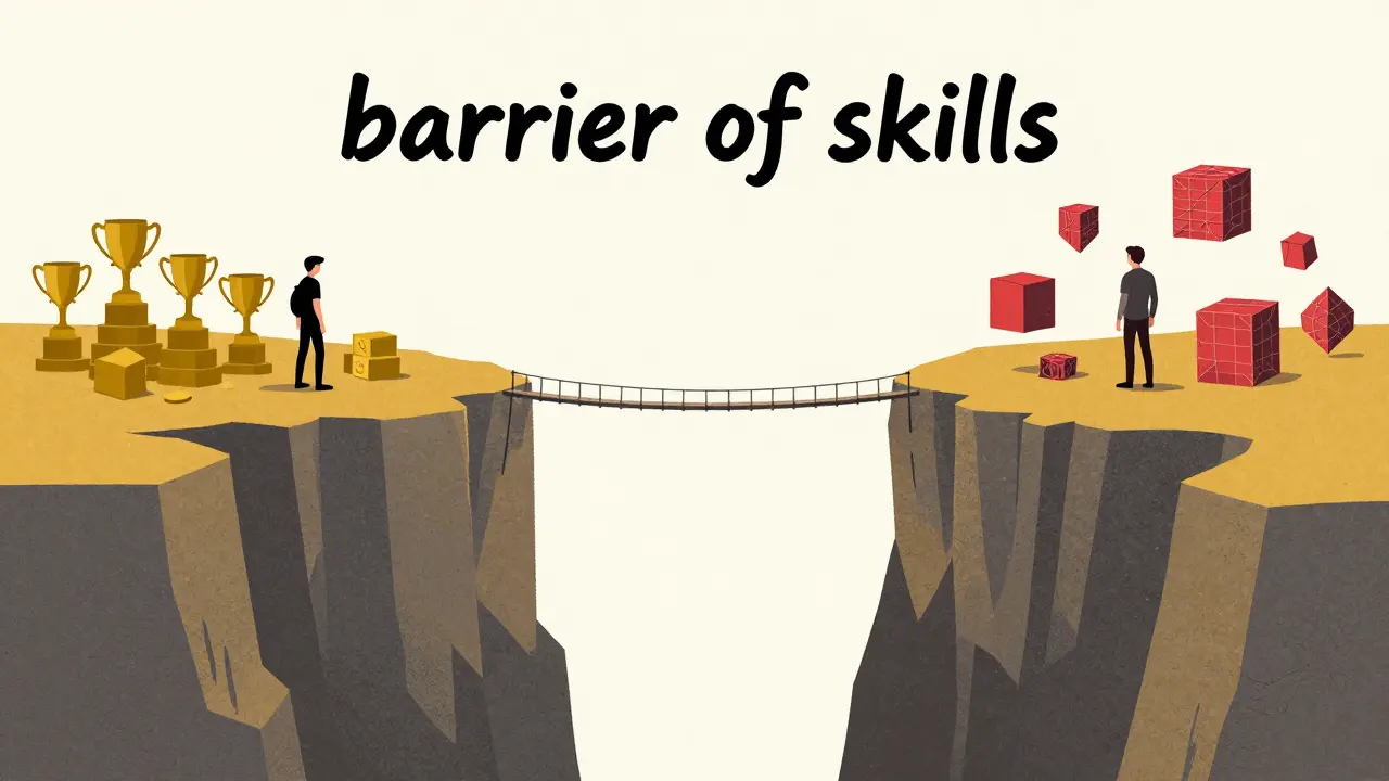 Метафора разрыва в навыках между киберспортом и геймдевом
