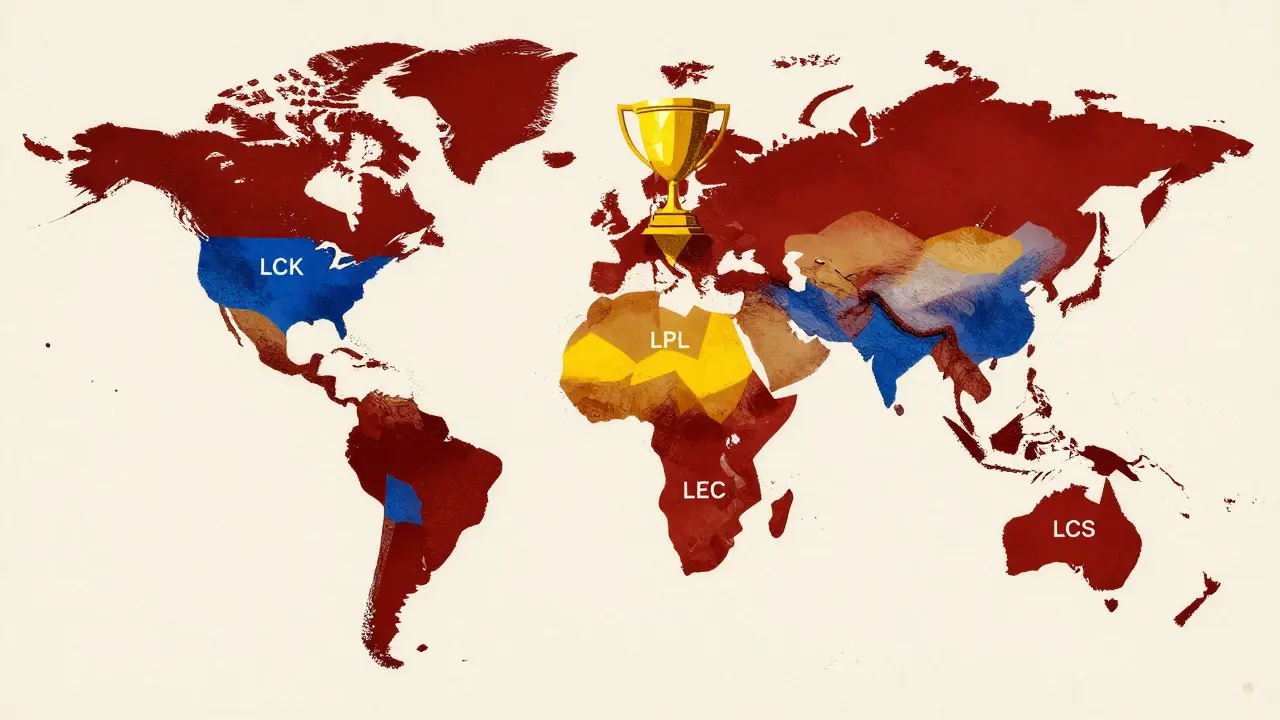 Разбор региональных лиг League of Legends: LEC, LCS, LCK и LPL