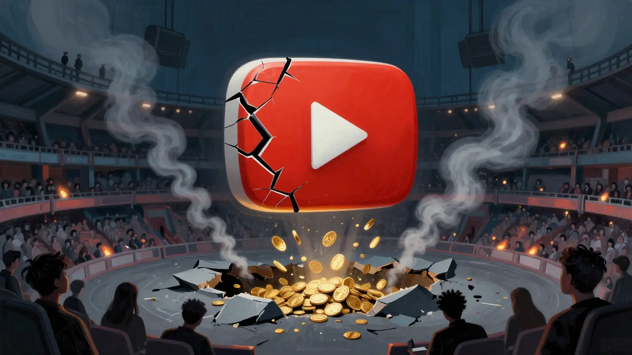 Крах просмотров из-за эксклюзива на YouTube и финансовых потерь