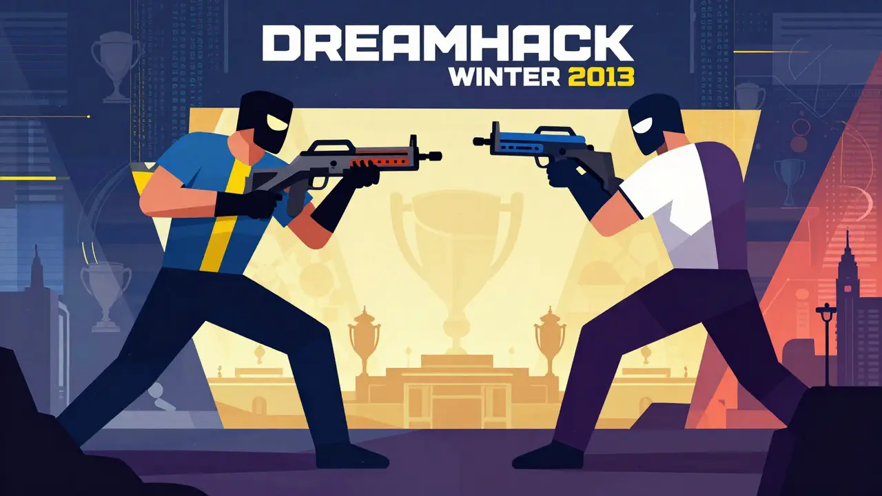 Стилизованный турнир по Counter-Strike на арене