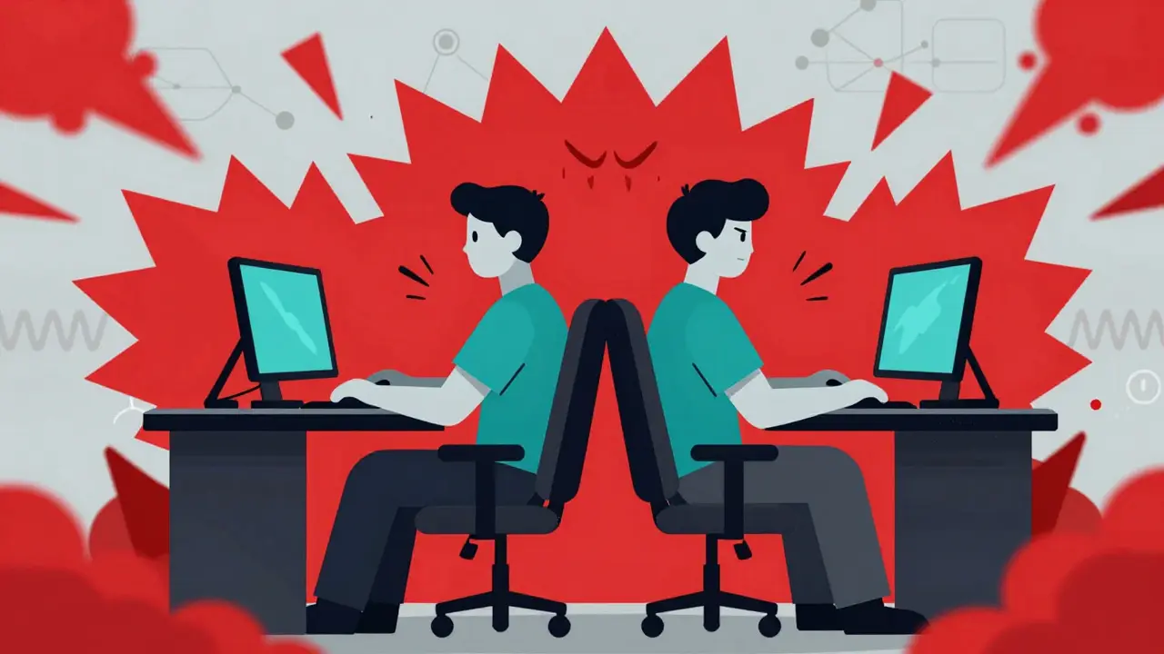 Символическая иллюстрация командной работы и контроля эмоций в игре